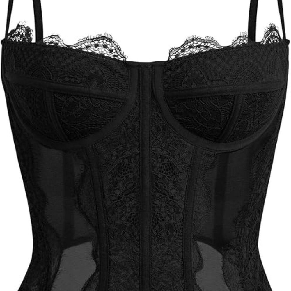Amazon Lace Corset Top